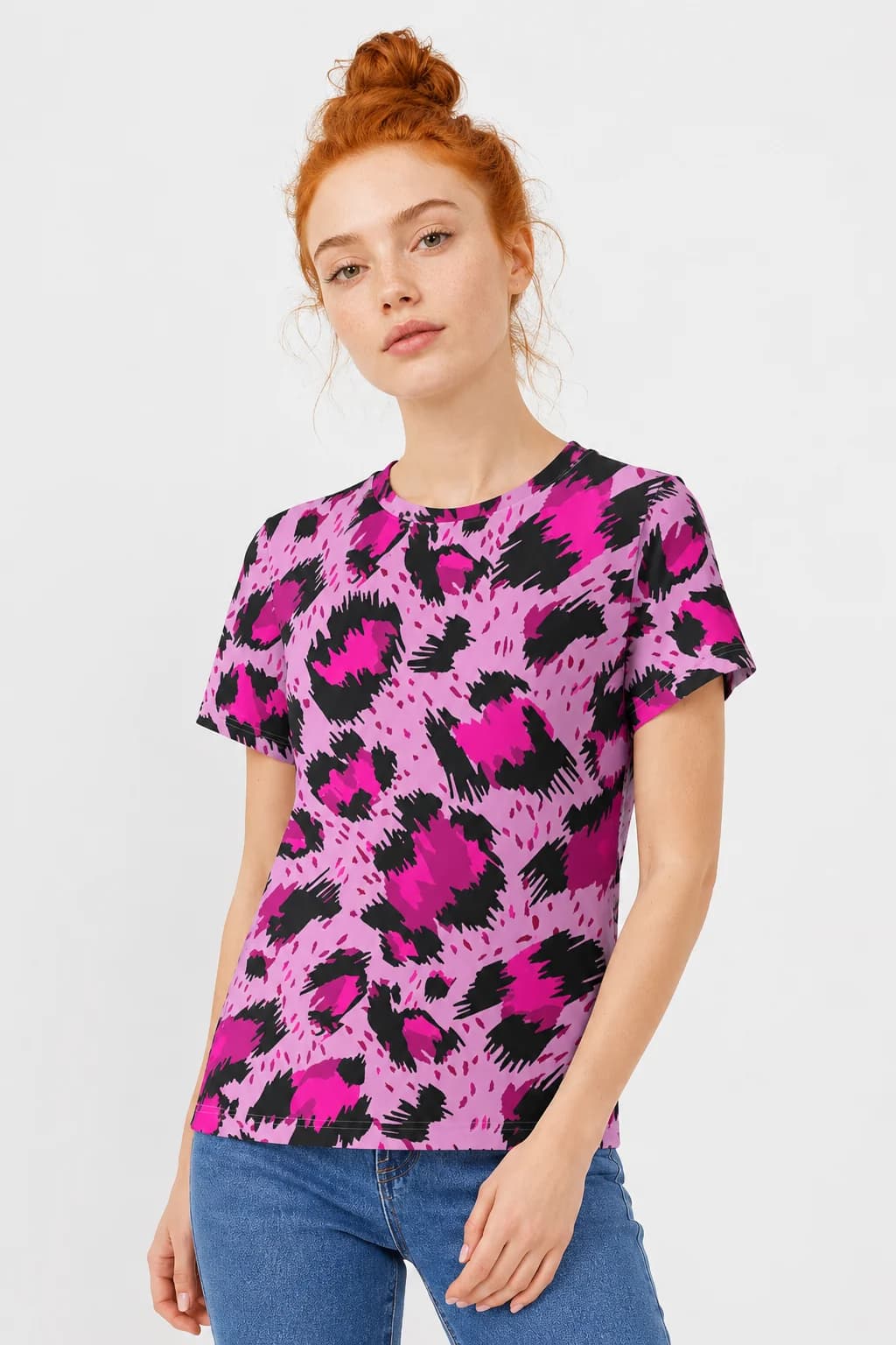 Women's basic cotton T-shirt