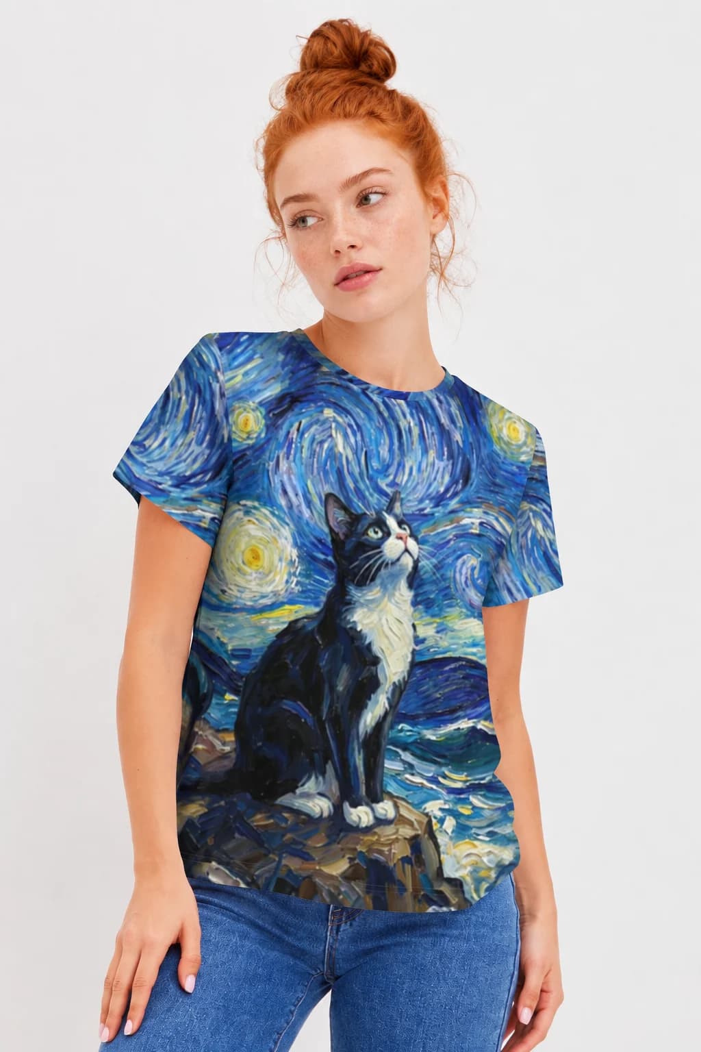 Women's basic cotton T-shirt