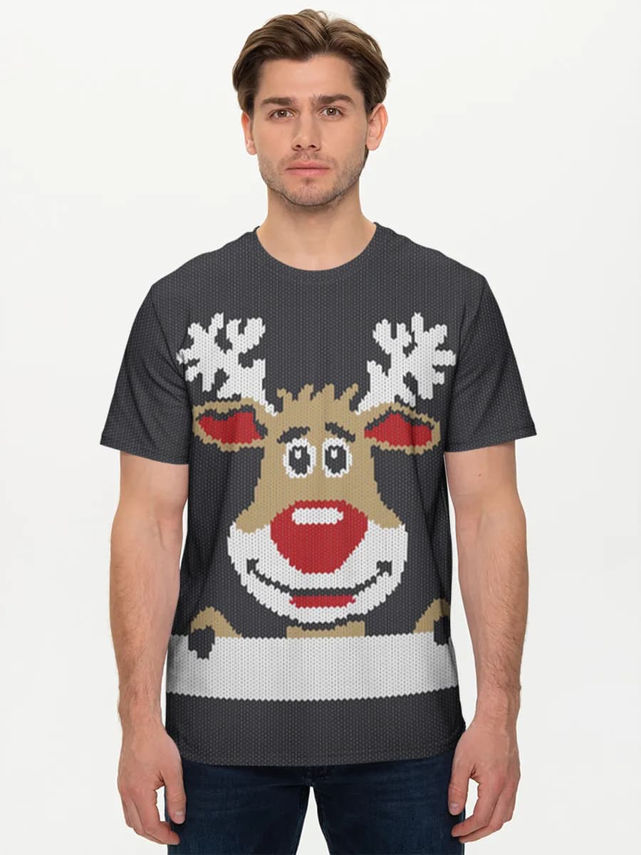 Men's basic cotton T-shirt