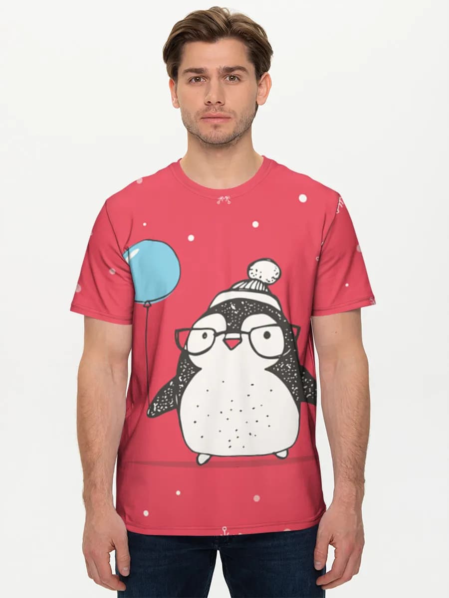 Men's basic cotton T-shirt