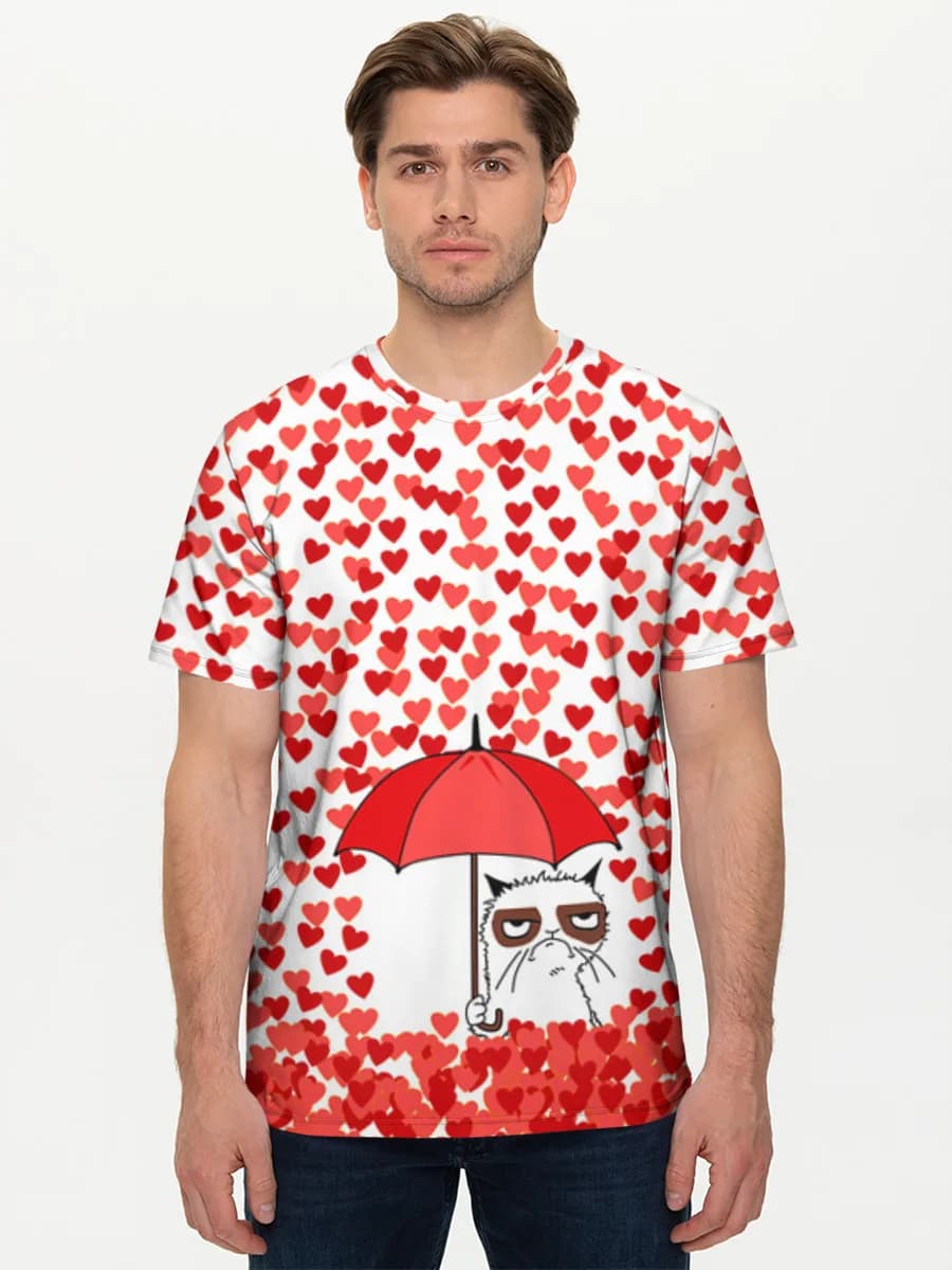 Men's basic cotton T-shirt