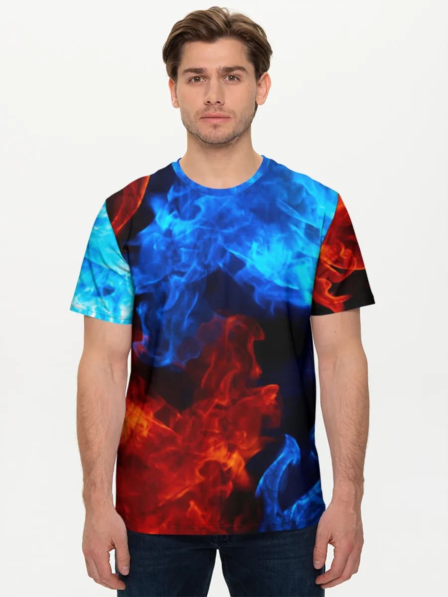 Men's basic cotton T-shirt