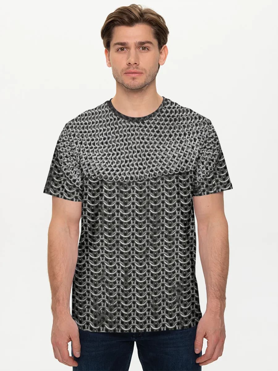 Men's basic cotton T-shirt
