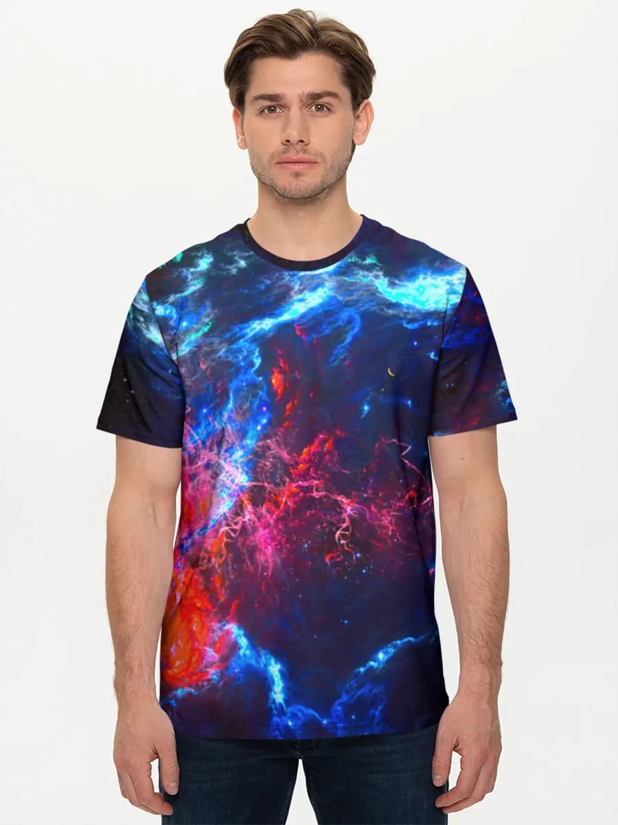 Men's basic cotton T-shirt