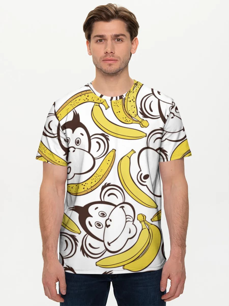 Men's basic cotton T-shirt