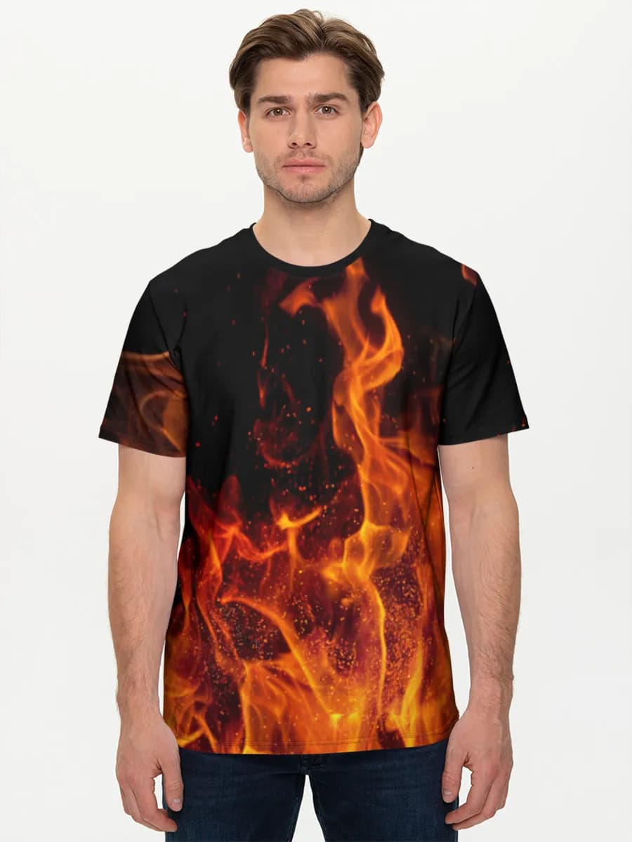 Men's basic cotton T-shirt