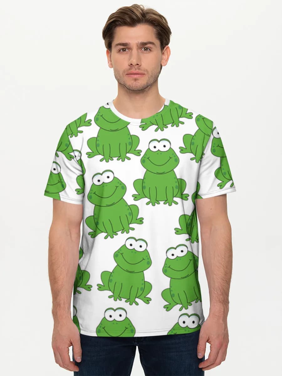 Men's basic cotton T-shirt