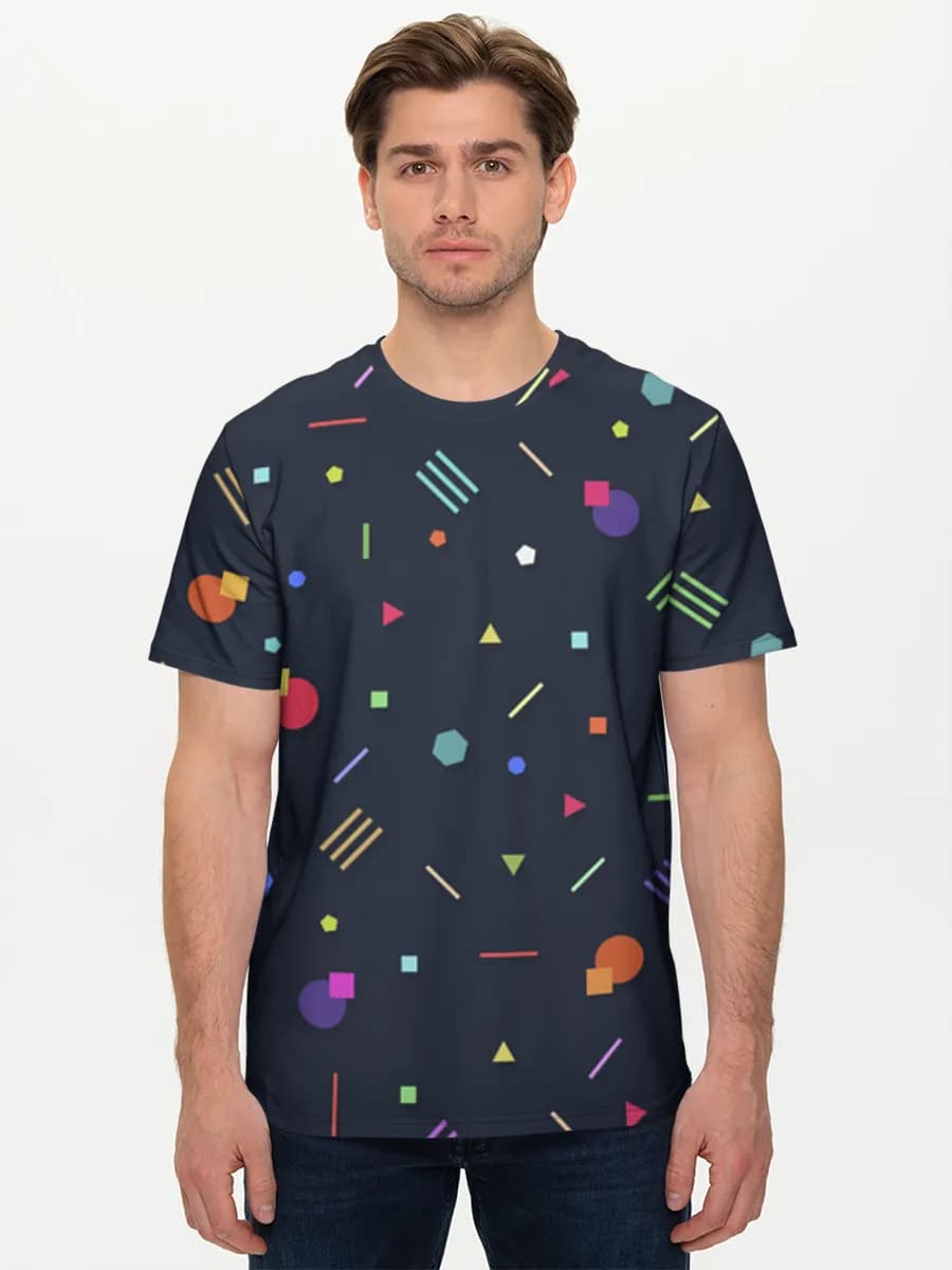 Men's basic cotton T-shirt