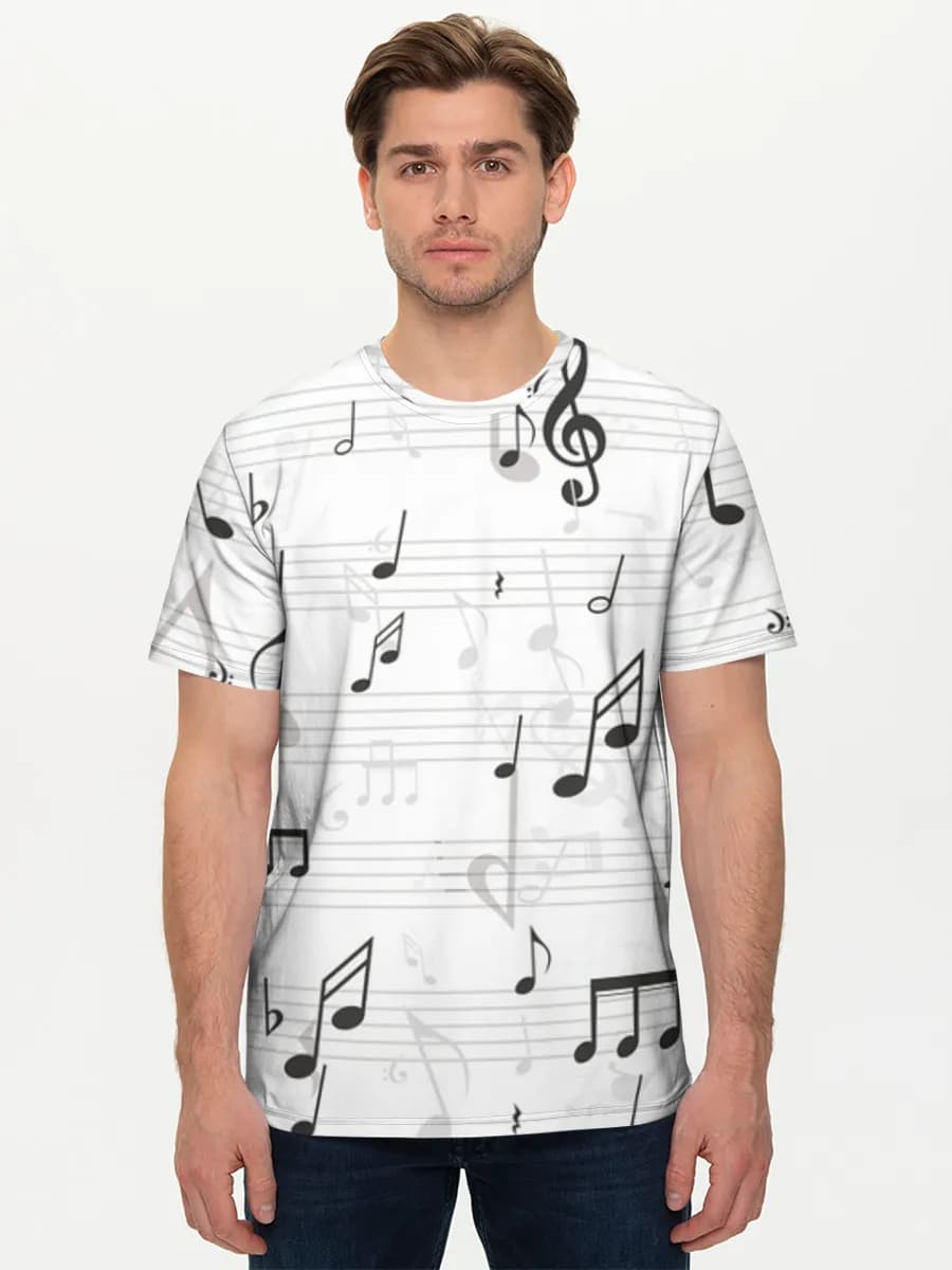 Men's basic cotton T-shirt
