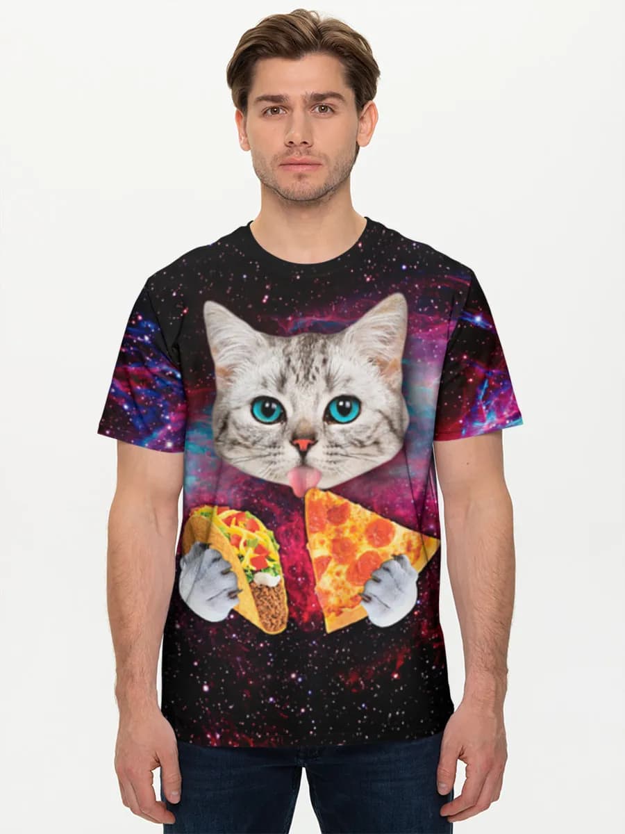 Men's basic cotton T-shirt