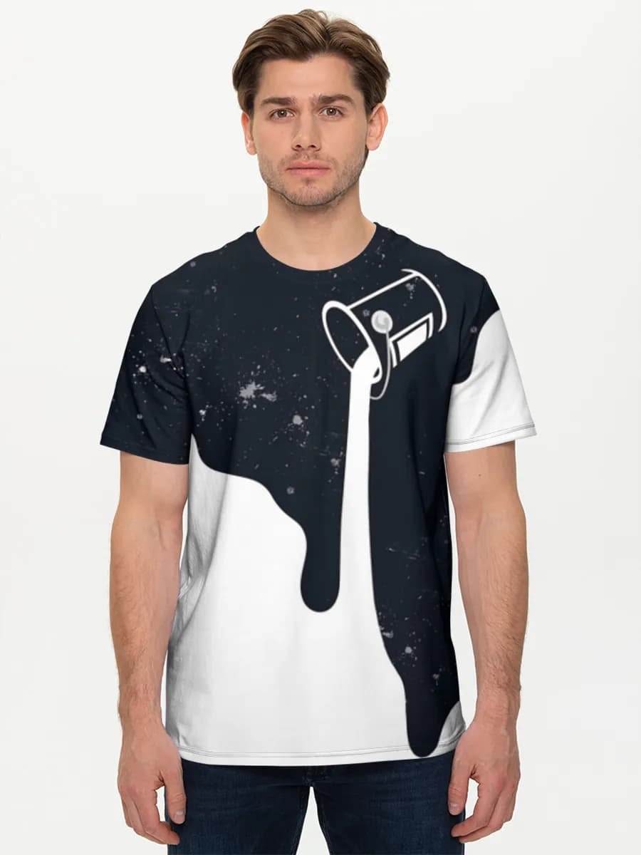 Men's basic cotton T-shirt