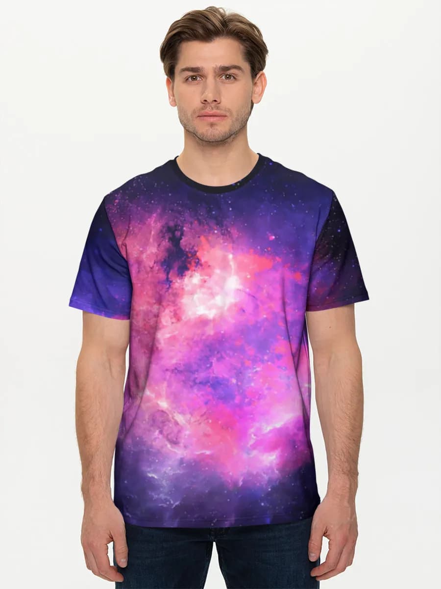 Men's basic cotton T-shirt