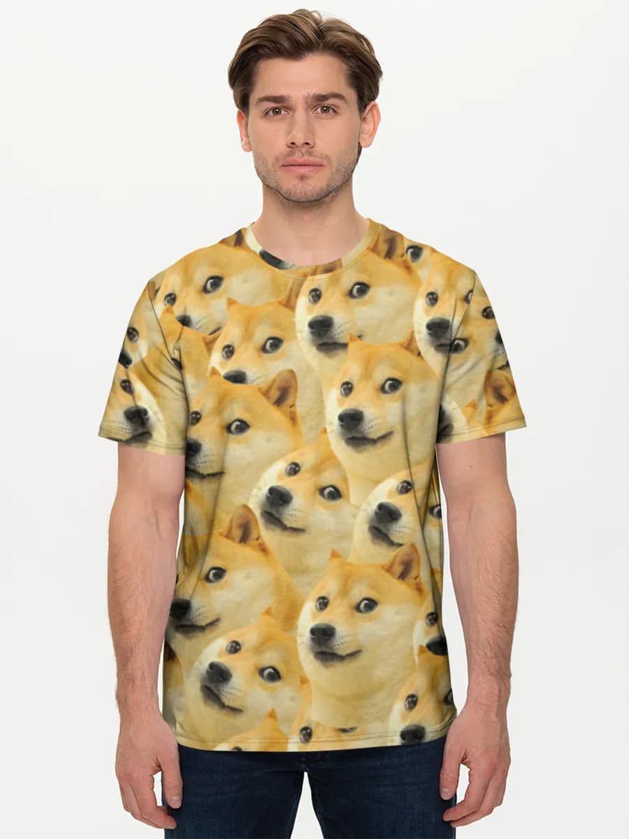 Men's basic cotton T-shirt