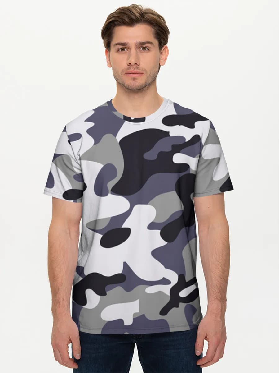 Men's basic cotton T-shirt