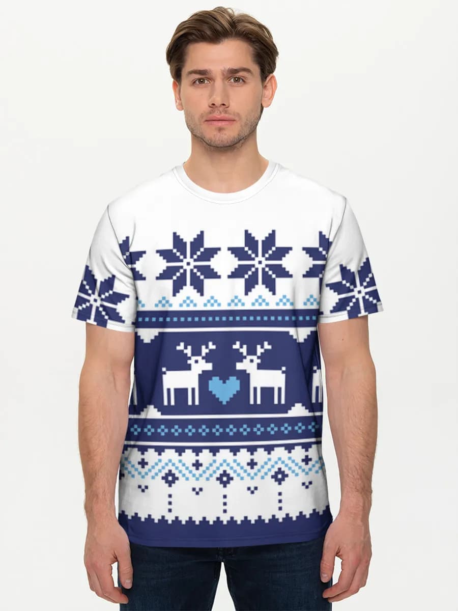 Men's basic cotton T-shirt