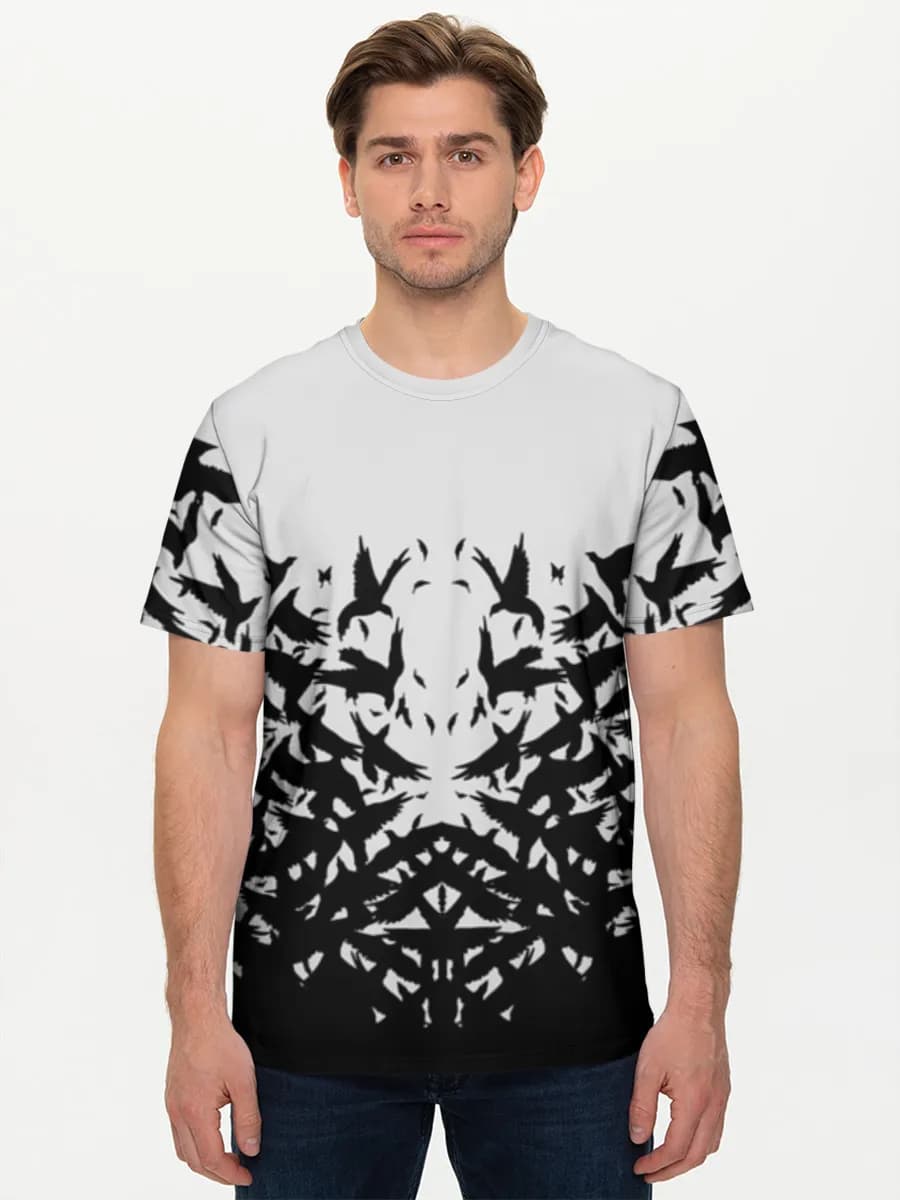 Men's basic cotton T-shirt