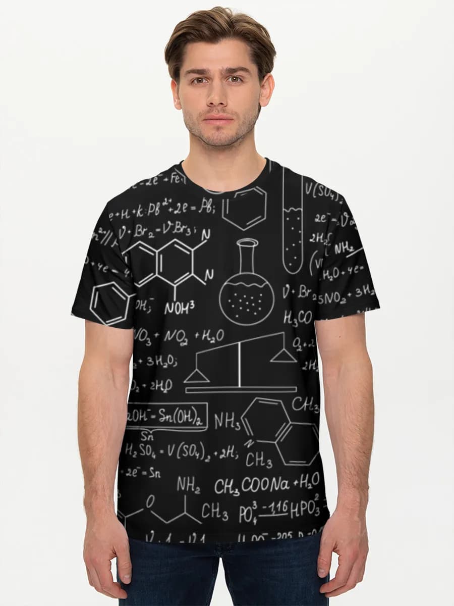 Men's basic cotton T-shirt