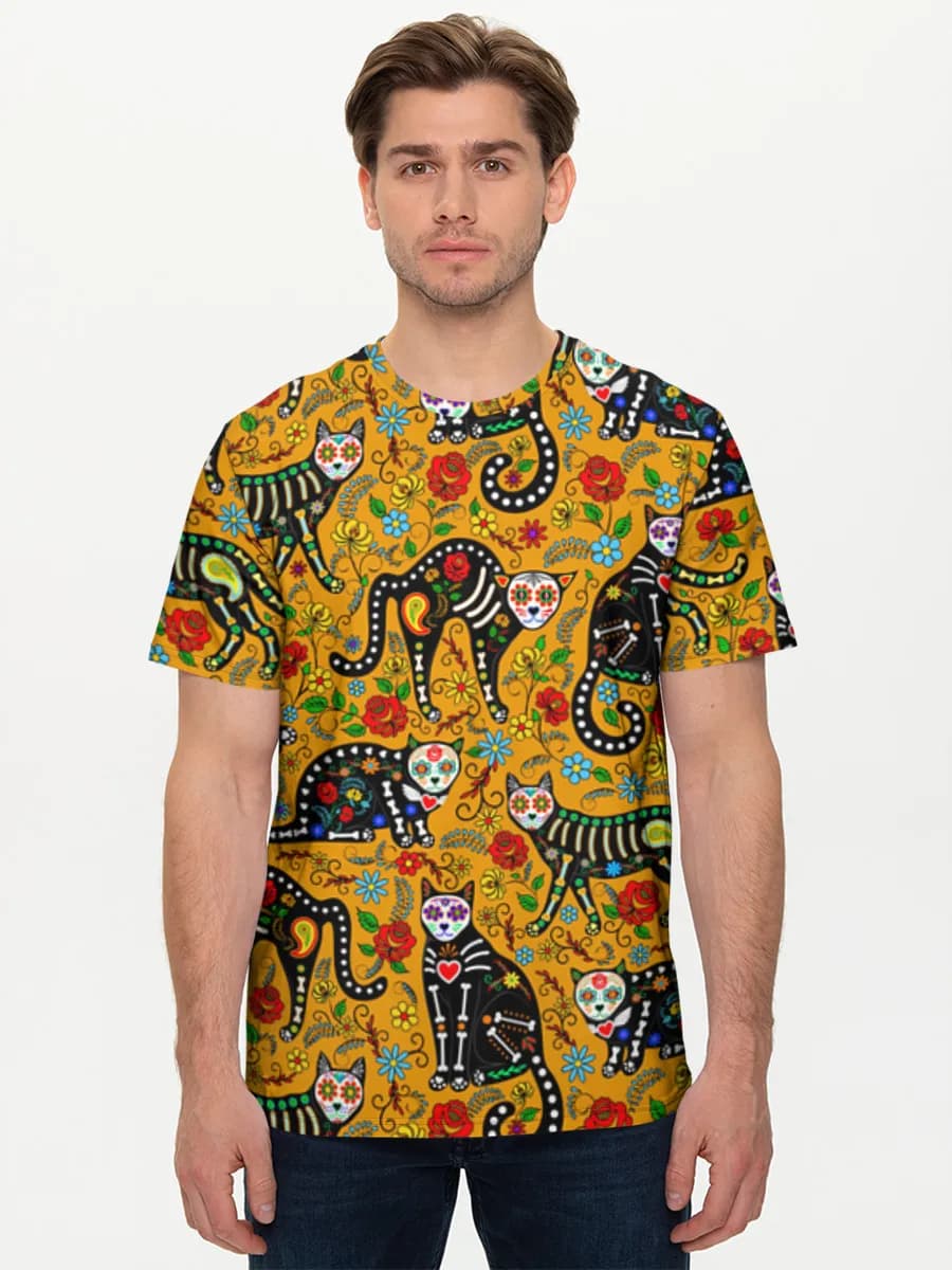 Men's basic cotton T-shirt