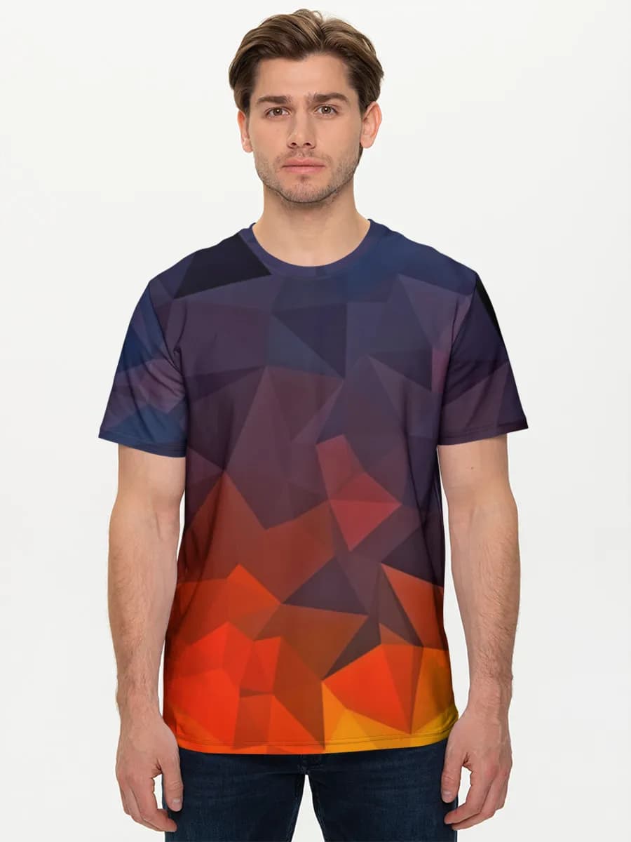 Men's basic cotton T-shirt