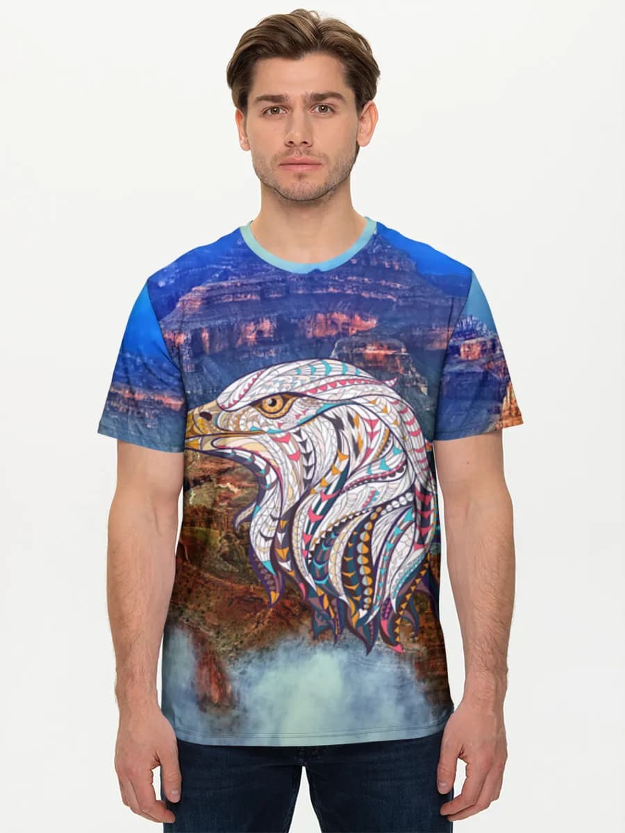 Men's basic cotton T-shirt