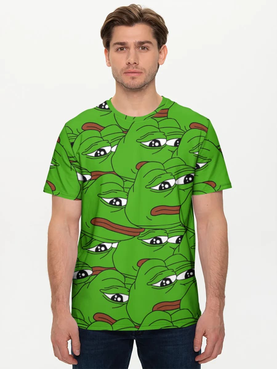 Men's basic cotton T-shirt