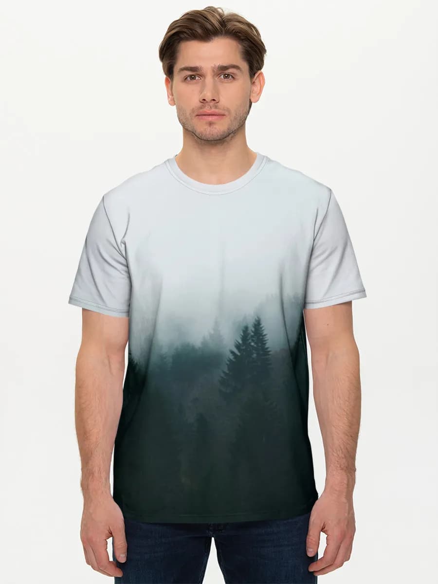 Men's basic cotton T-shirt