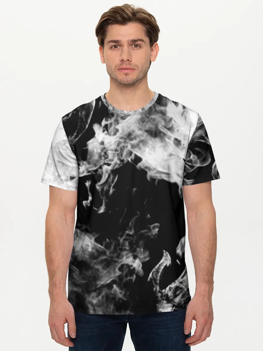 Men's basic cotton T-shirt
