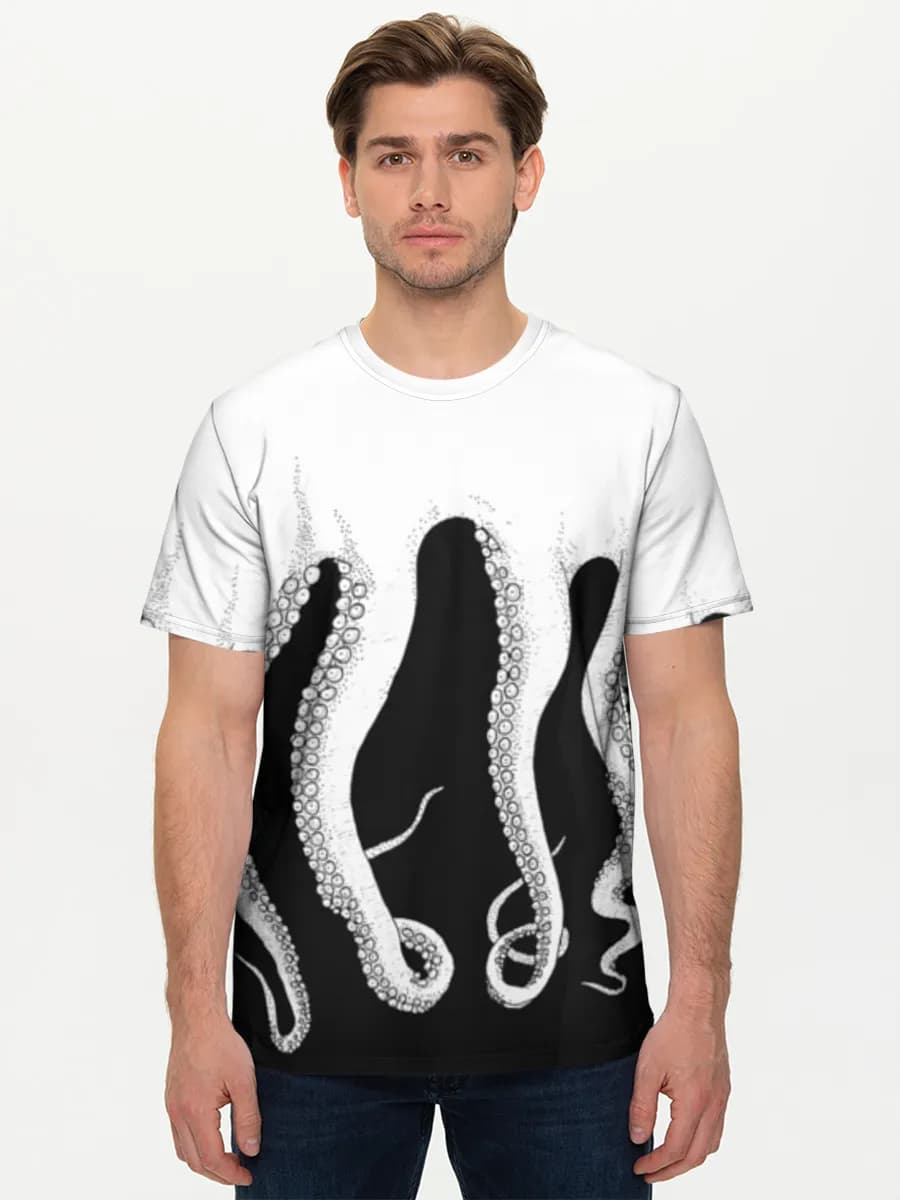 Men's basic cotton T-shirt