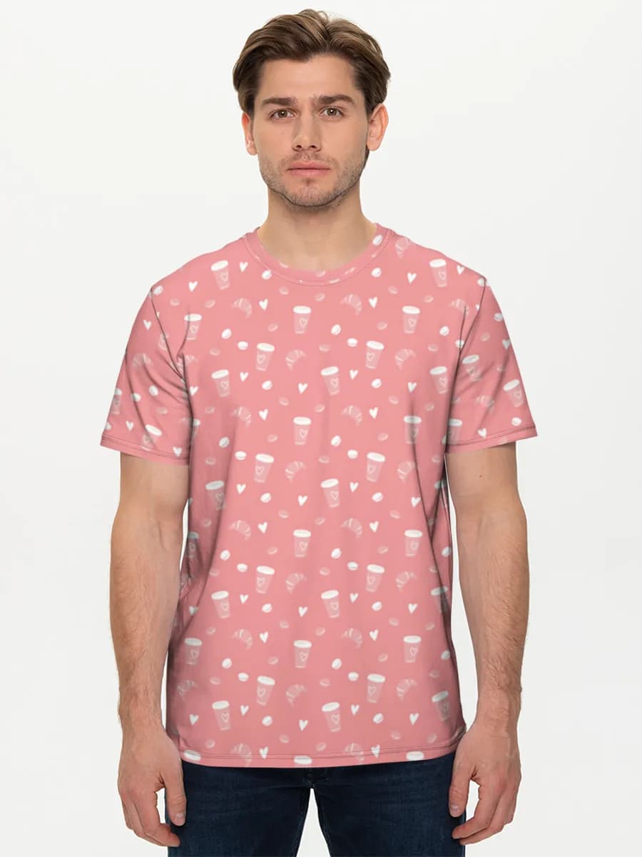 Men's basic cotton T-shirt