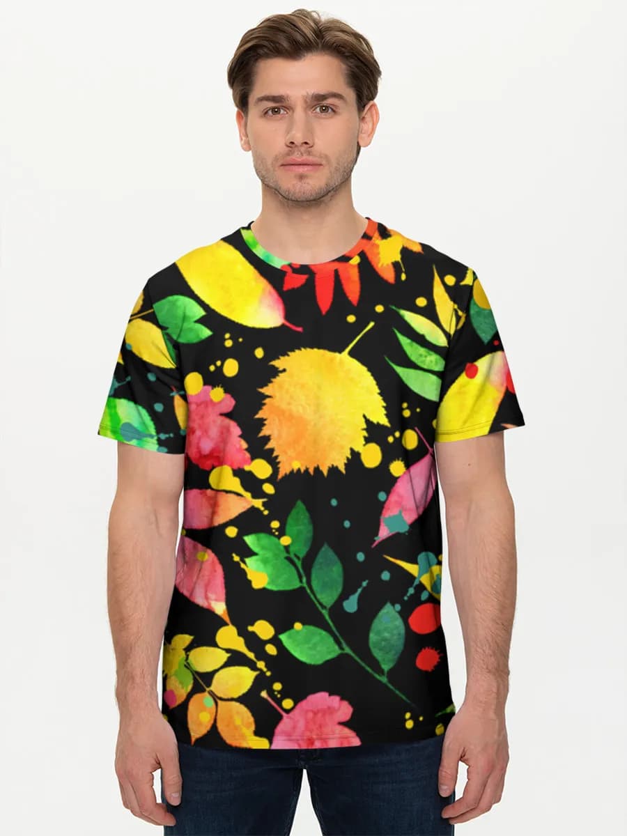 Men's basic cotton T-shirt