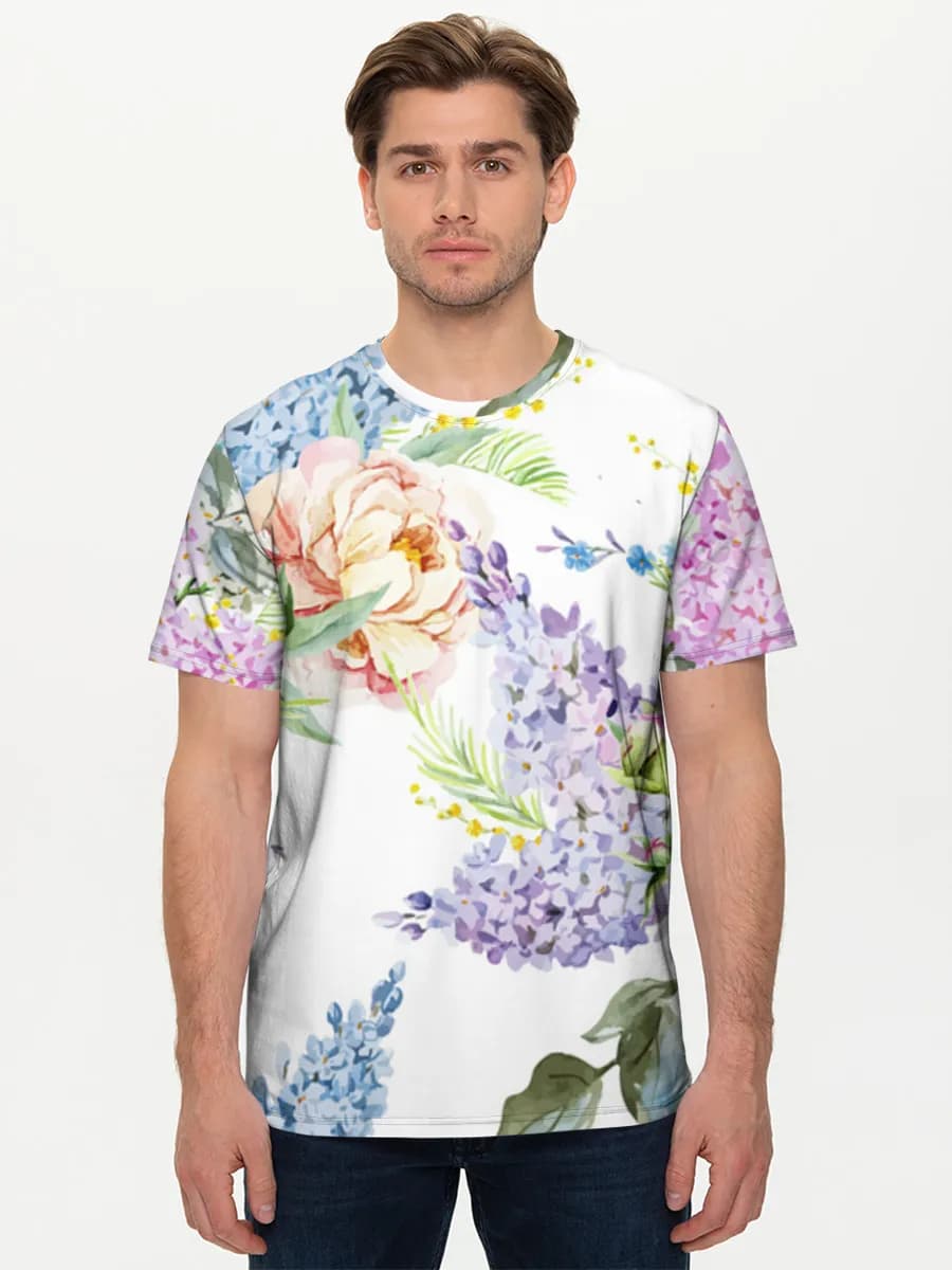 Men's basic cotton T-shirt