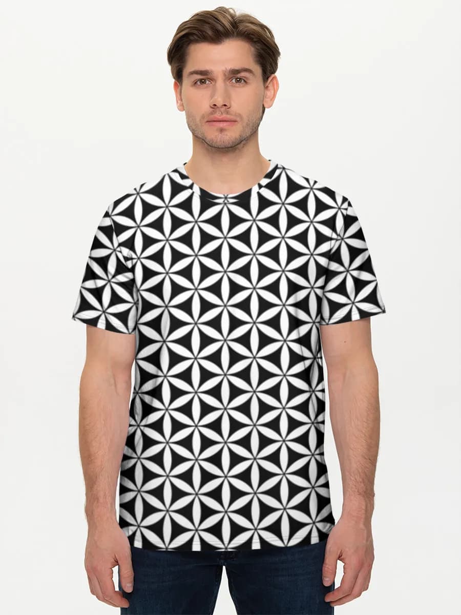 Men's basic cotton T-shirt