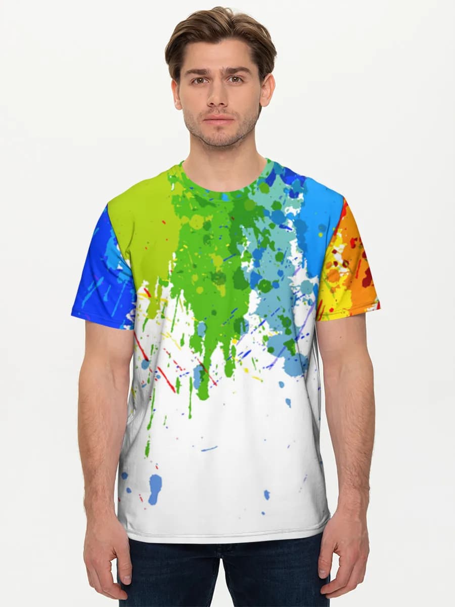 Men's basic cotton T-shirt