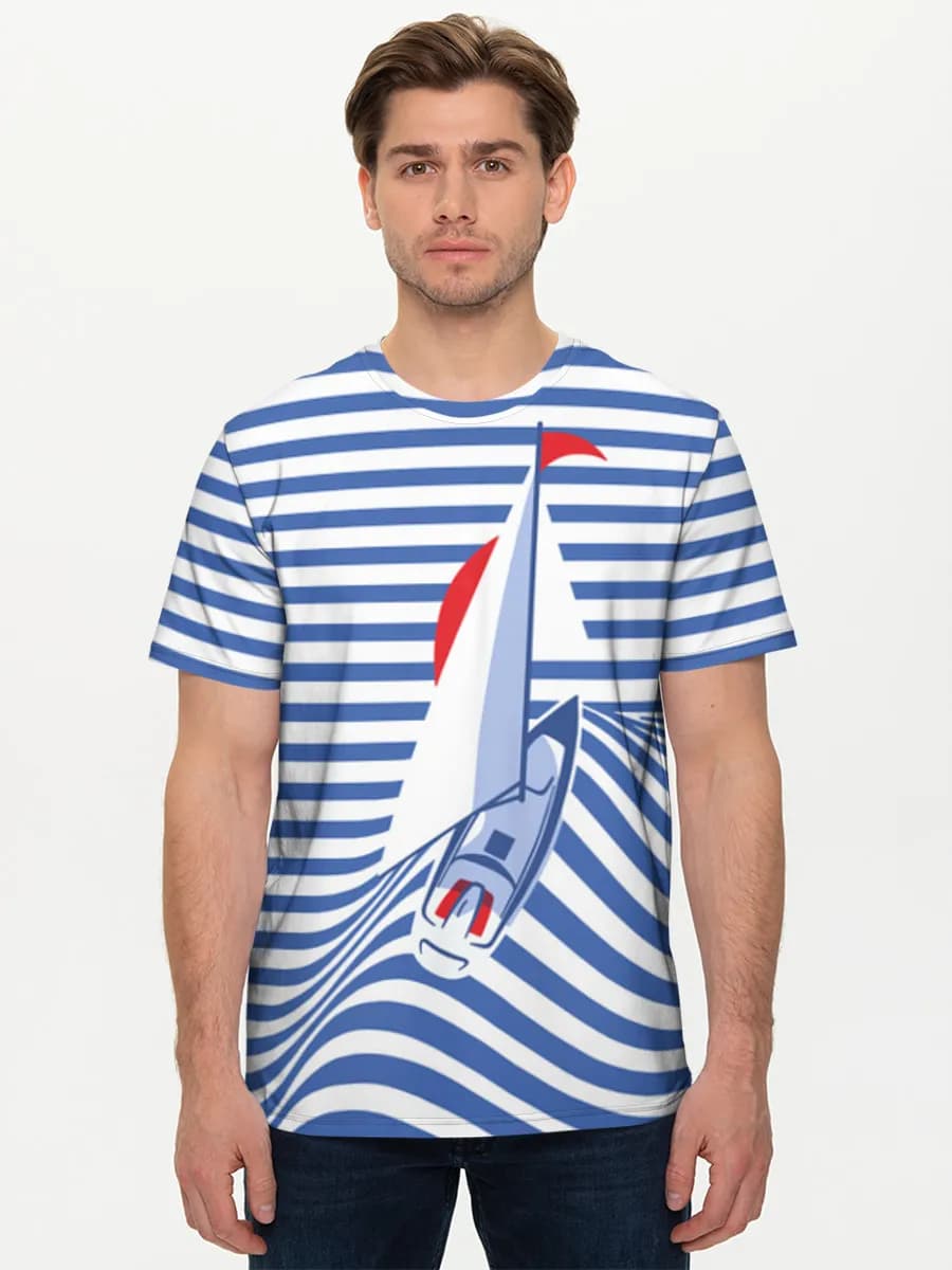 Minimal Sailboat Waves