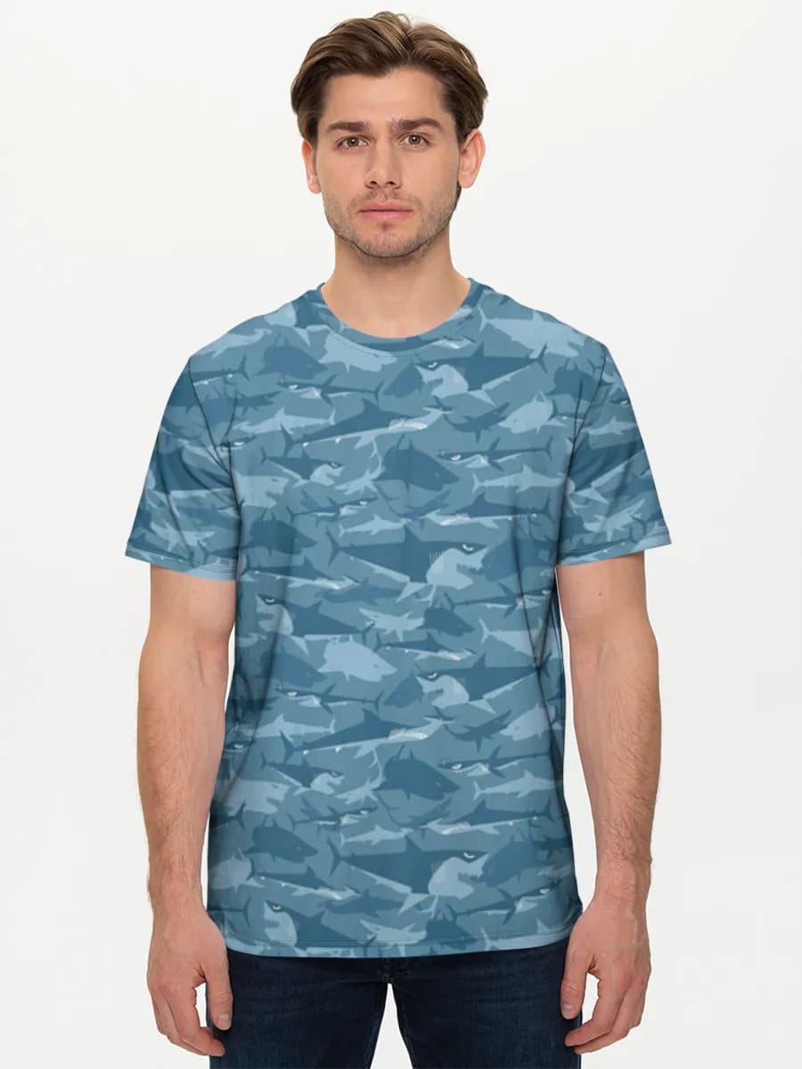 Men's basic cotton T-shirt