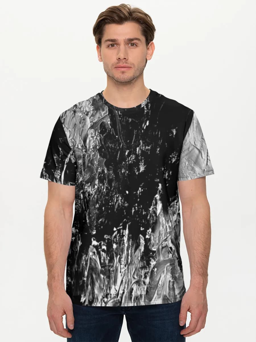 Men's basic cotton T-shirt