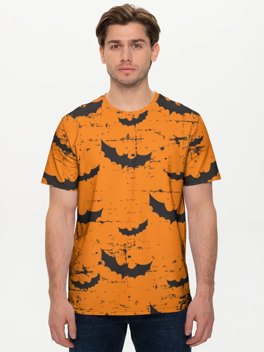 Grunge Halloween Bats