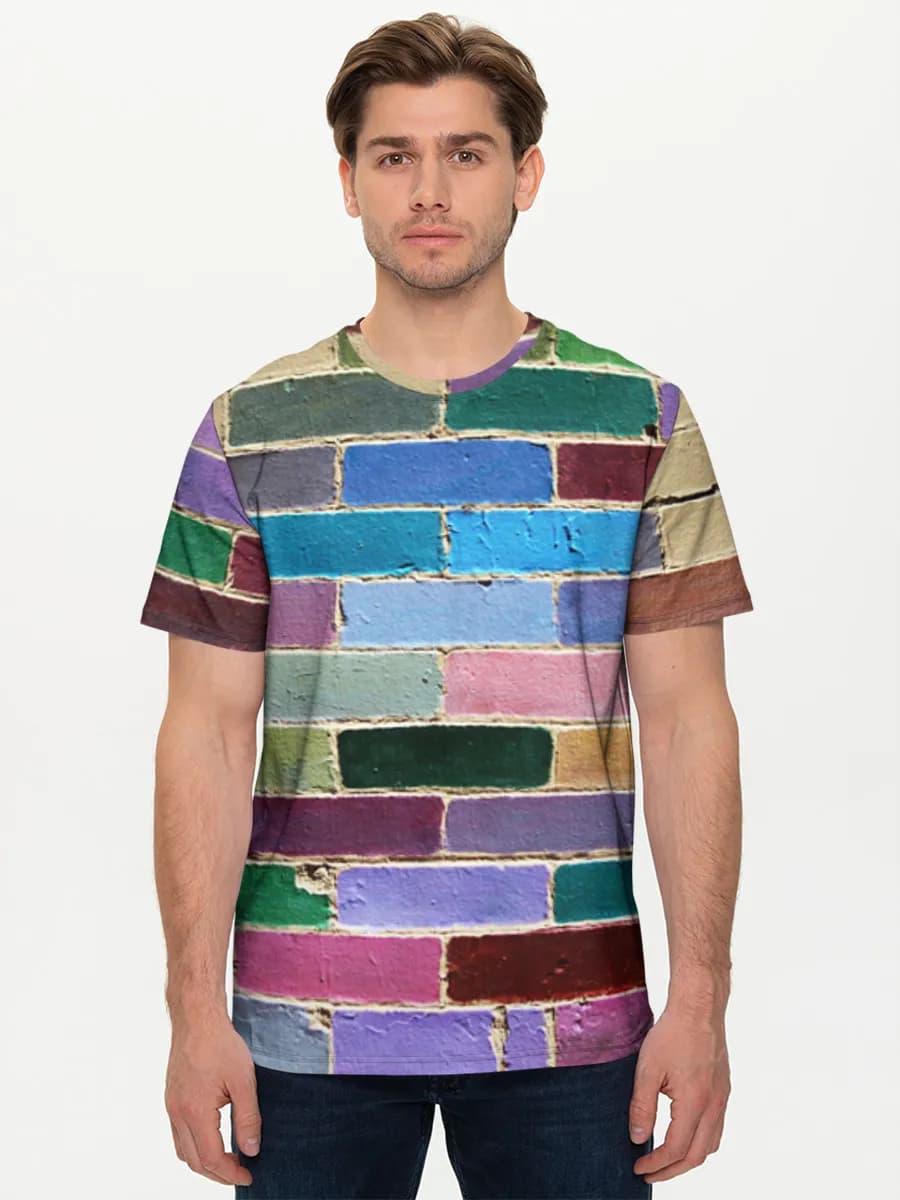 Men's basic cotton T-shirt