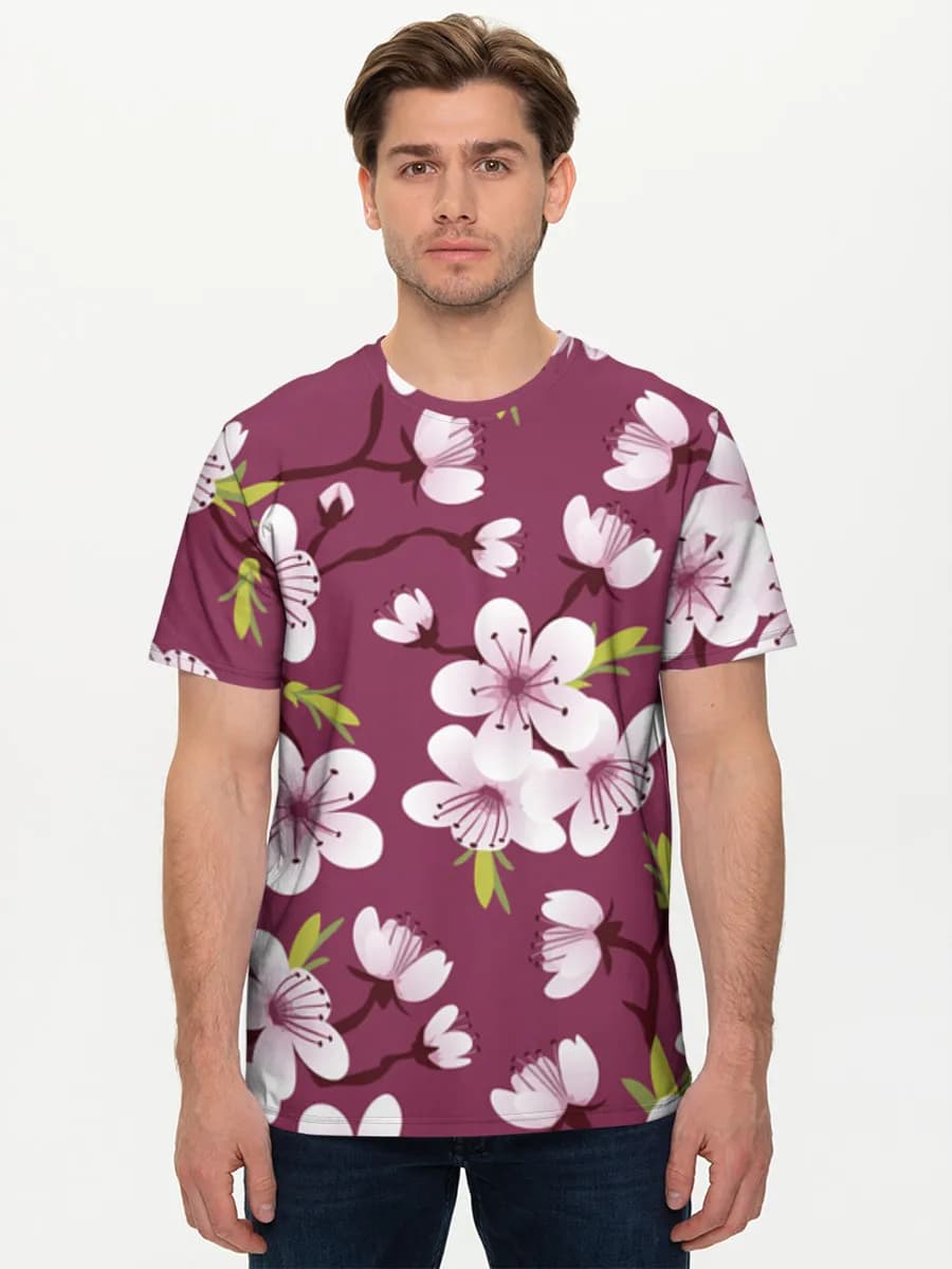 Men's basic cotton T-shirt