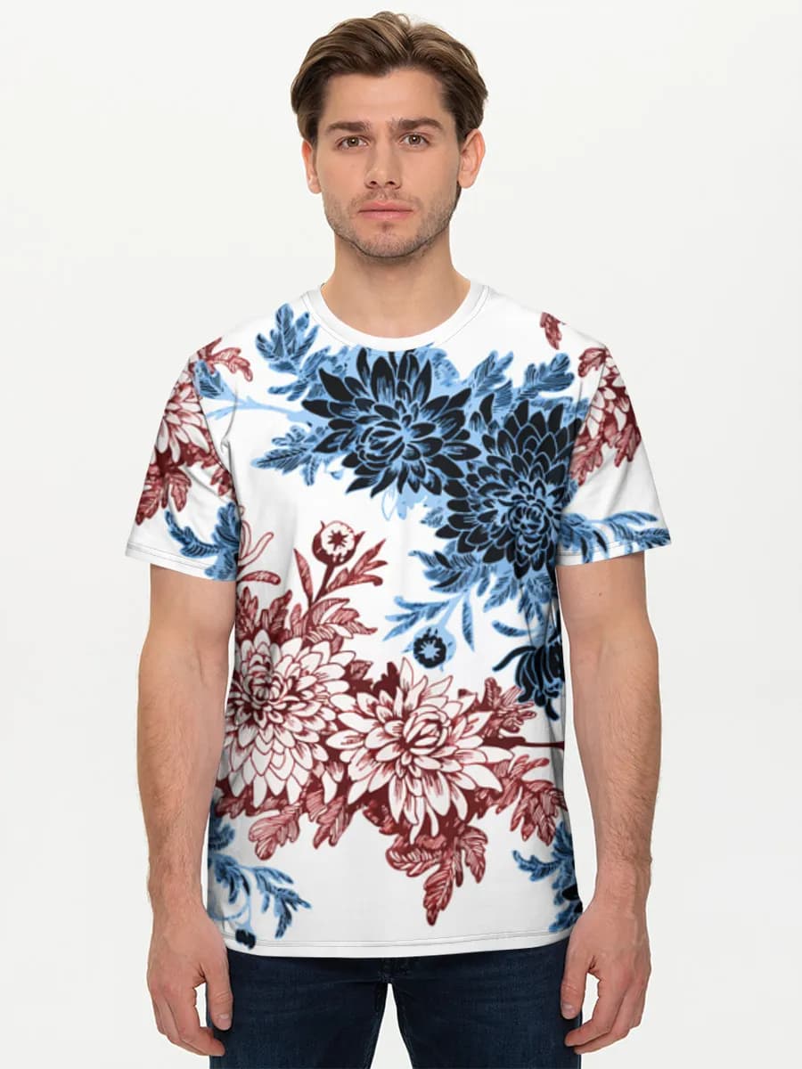 Vintage Chrysanthemum Floral