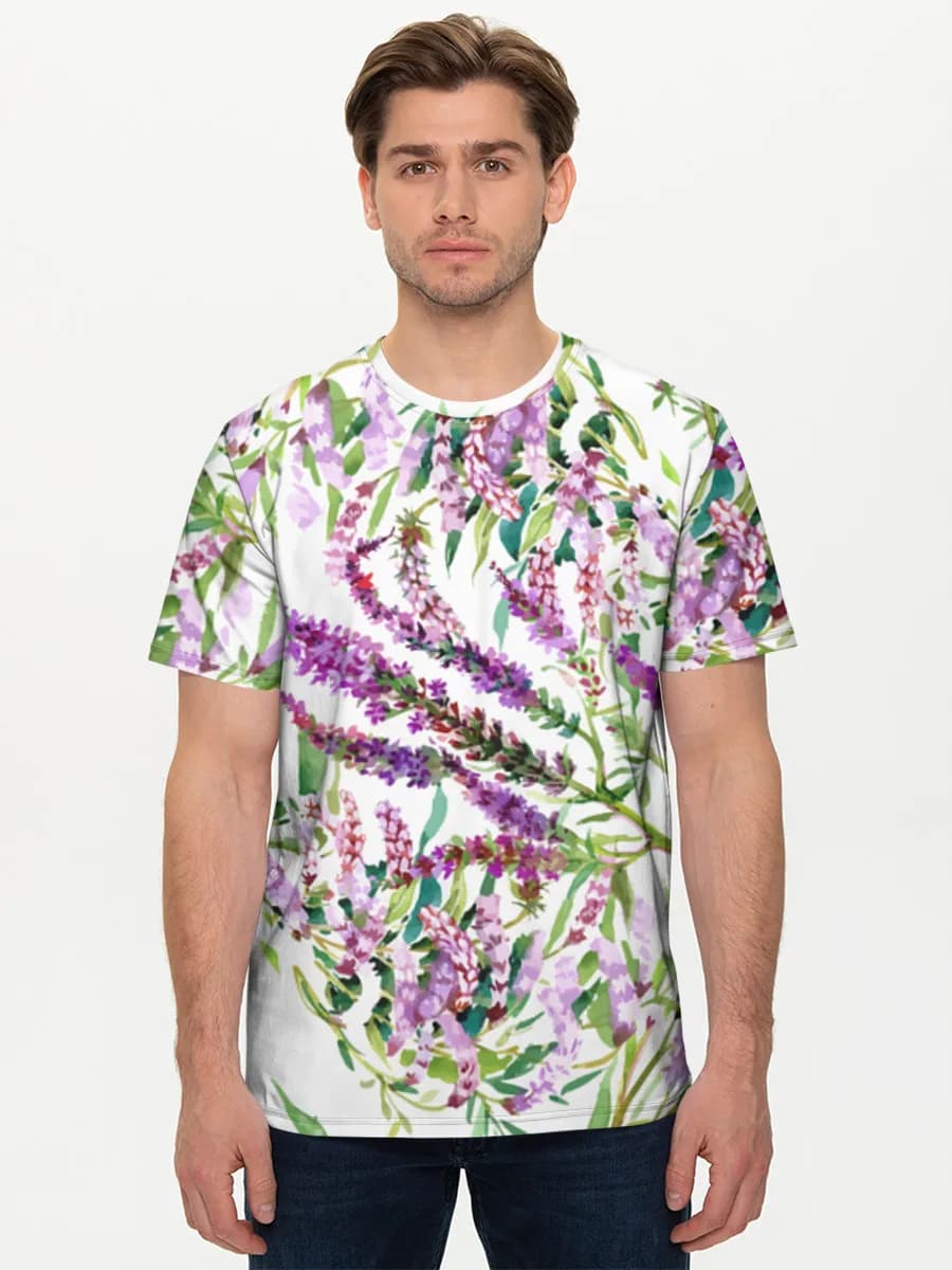 Men's basic cotton T-shirt