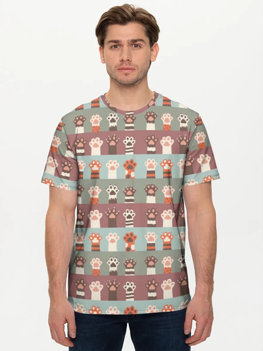 Men's basic cotton T-shirt