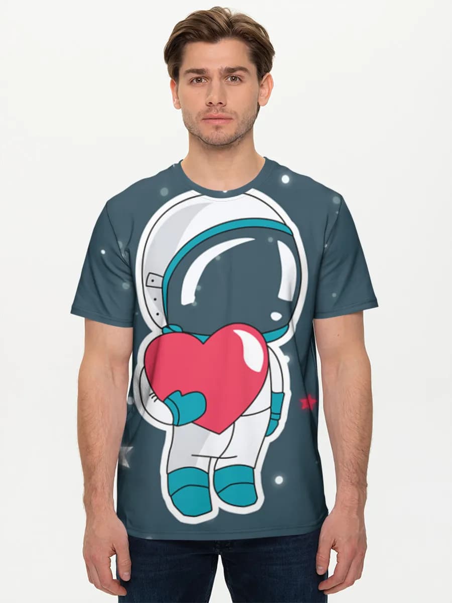 Men's basic cotton T-shirt