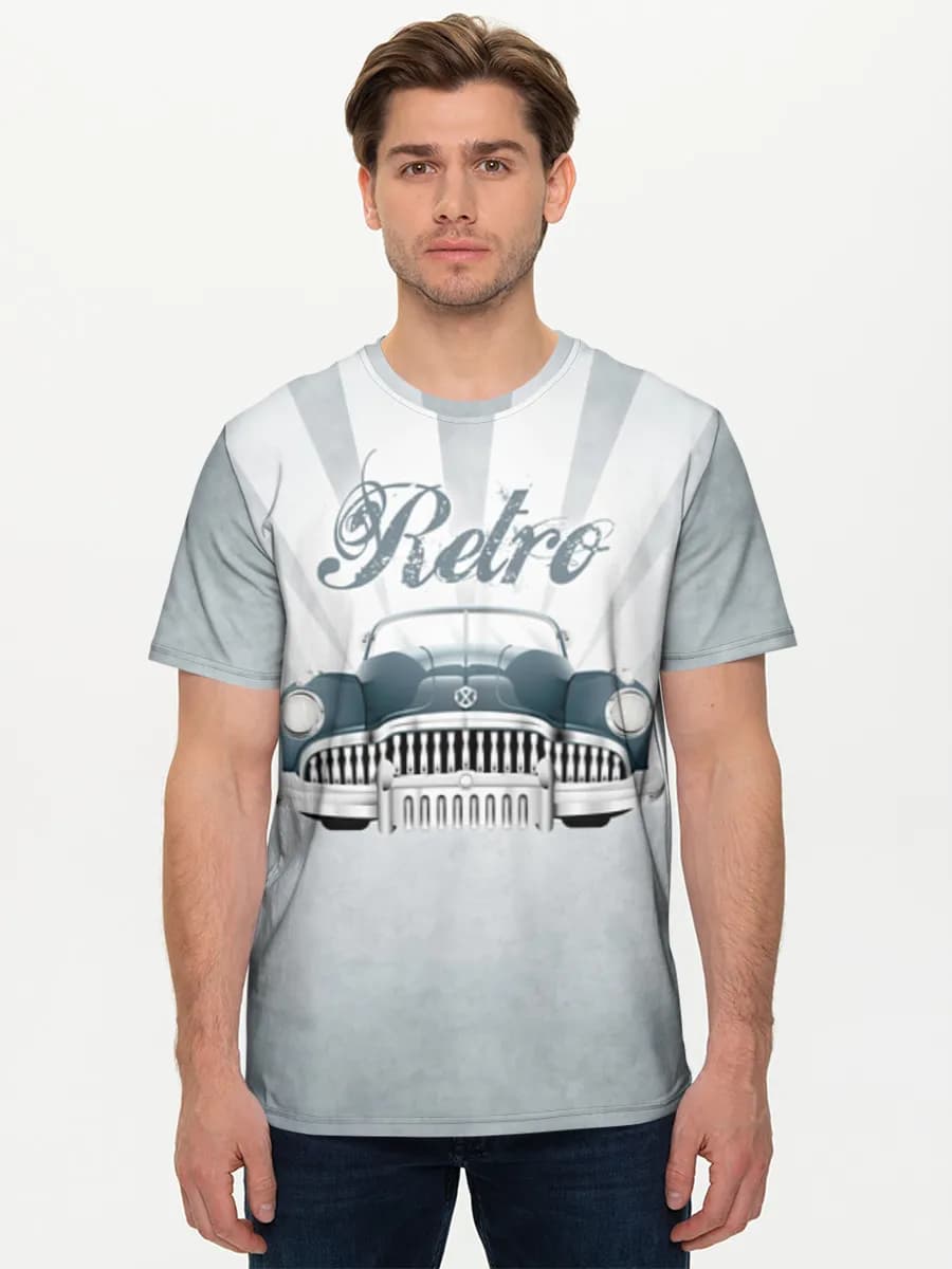 Men's basic cotton T-shirt
