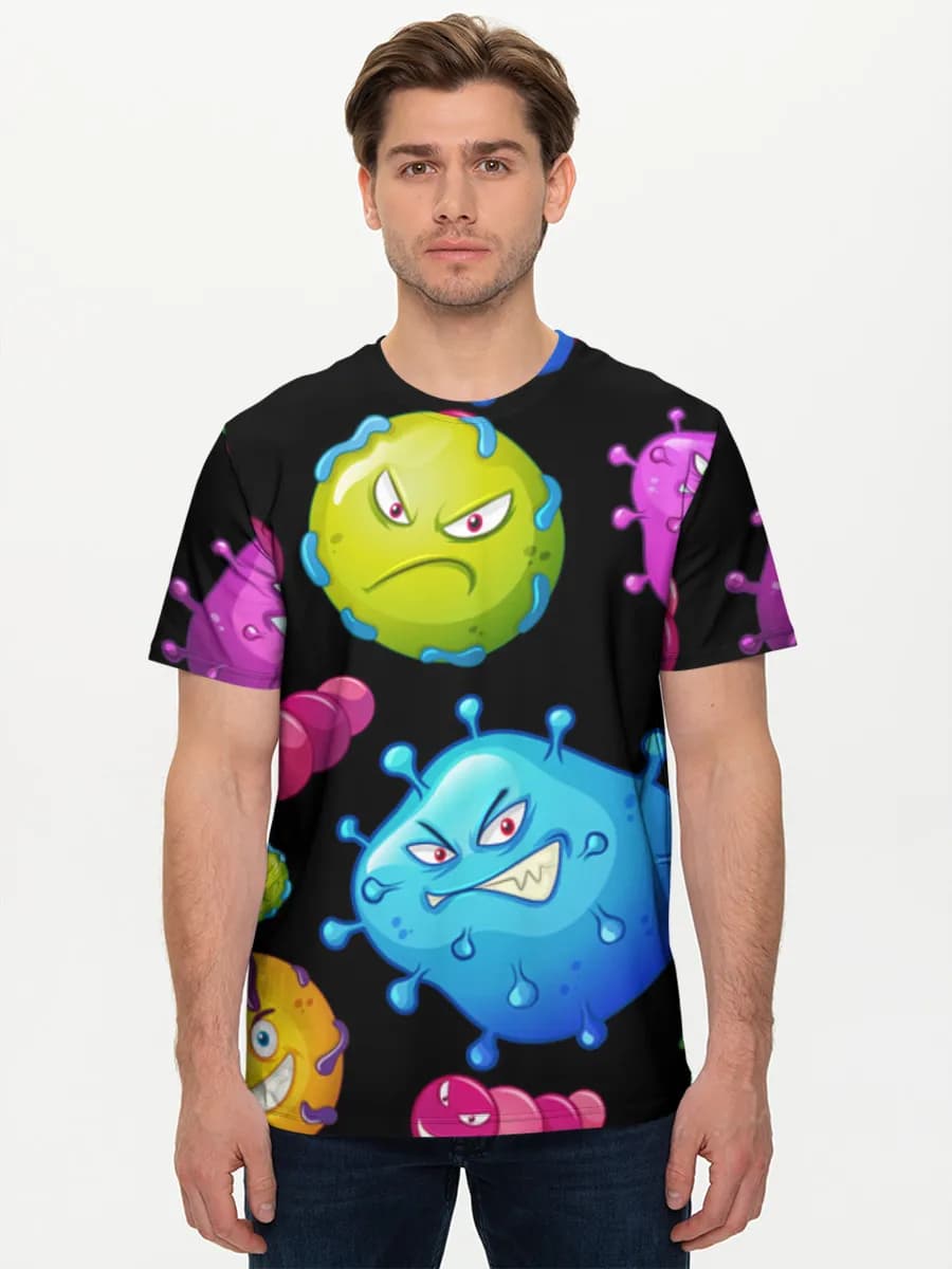 Men's basic cotton T-shirt