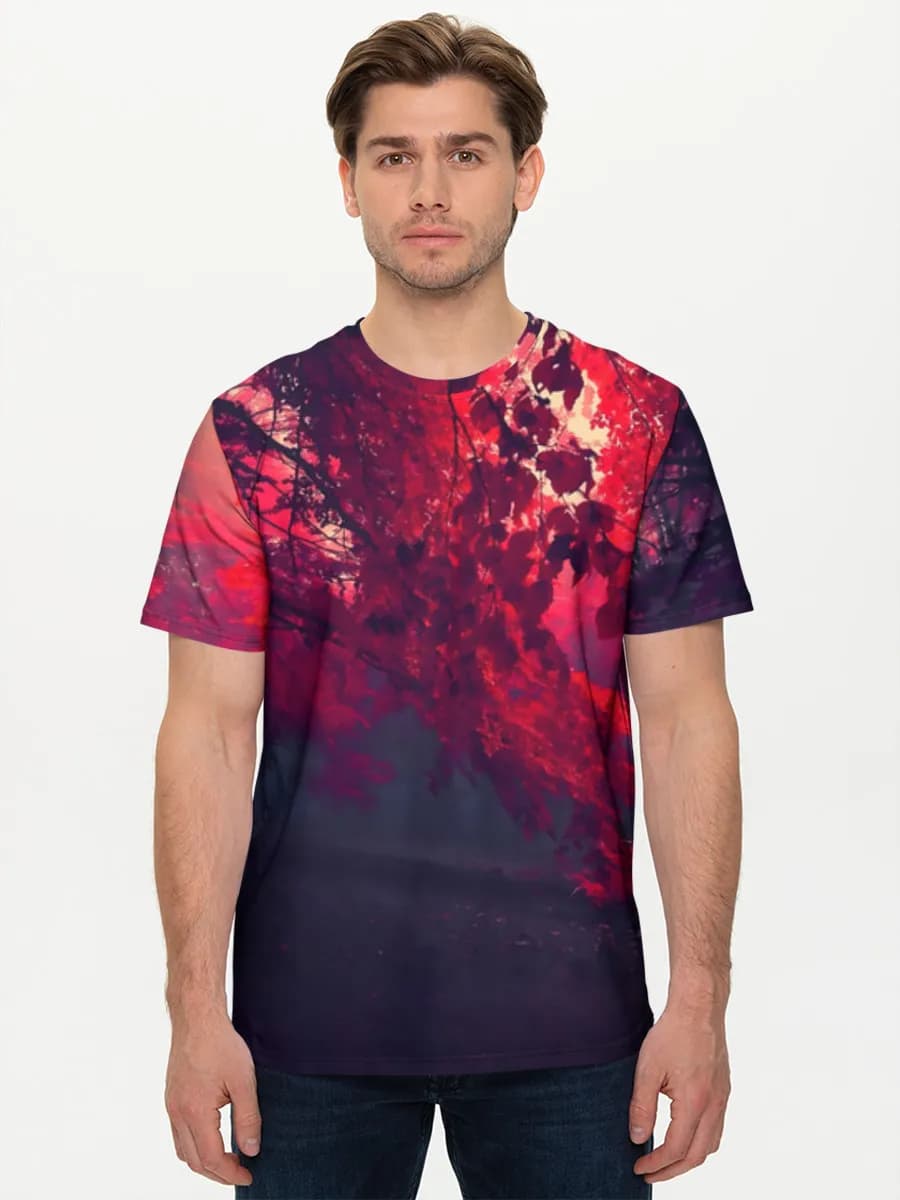 Men's basic cotton T-shirt