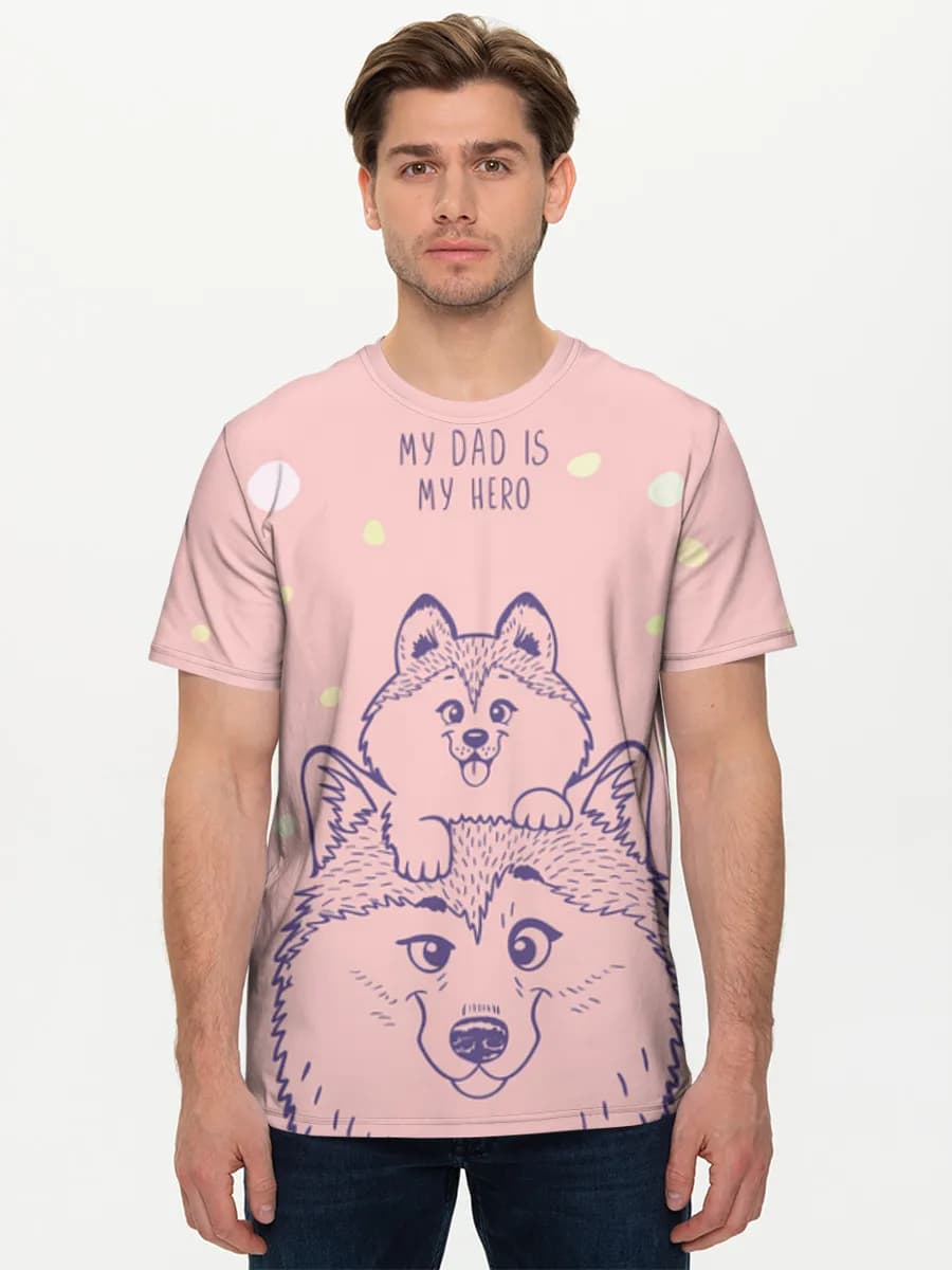 Men's basic cotton T-shirt