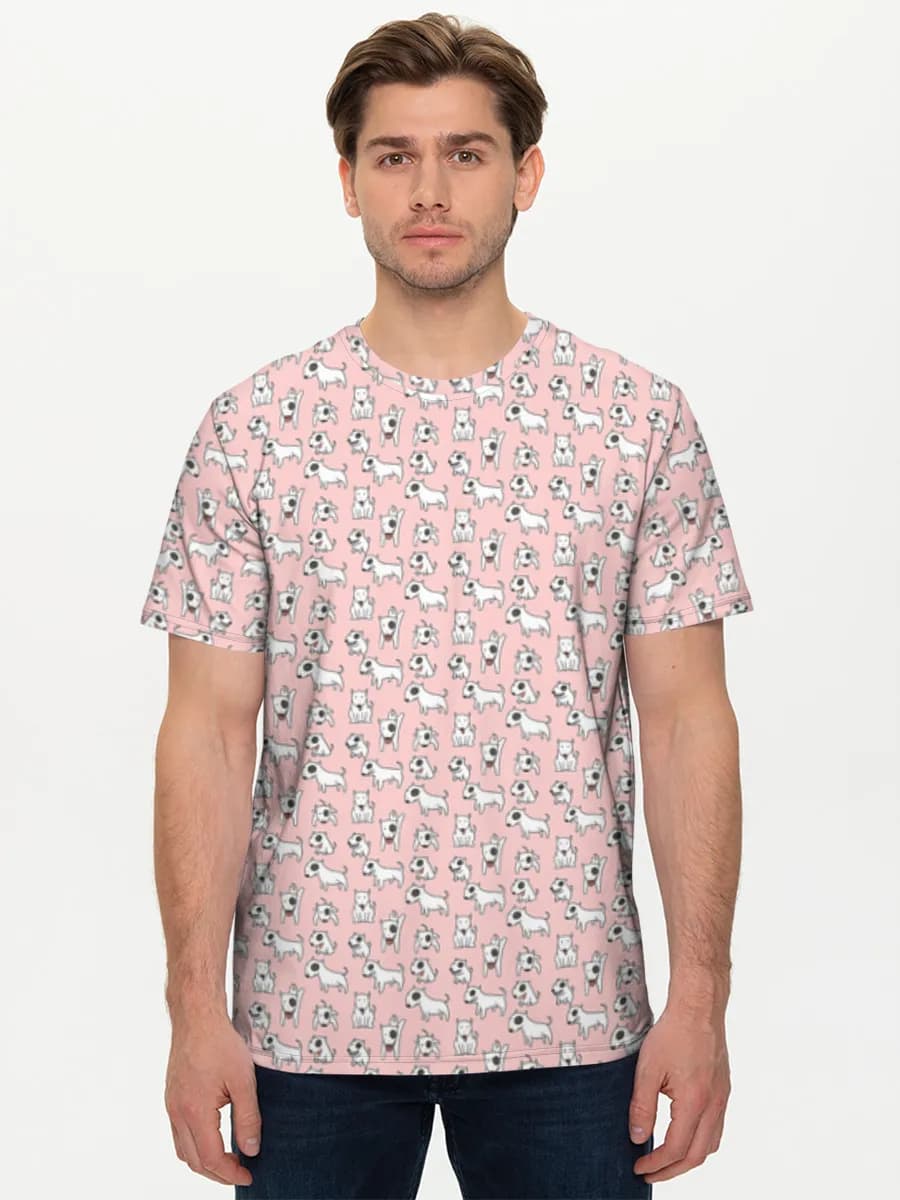 Men's basic cotton T-shirt