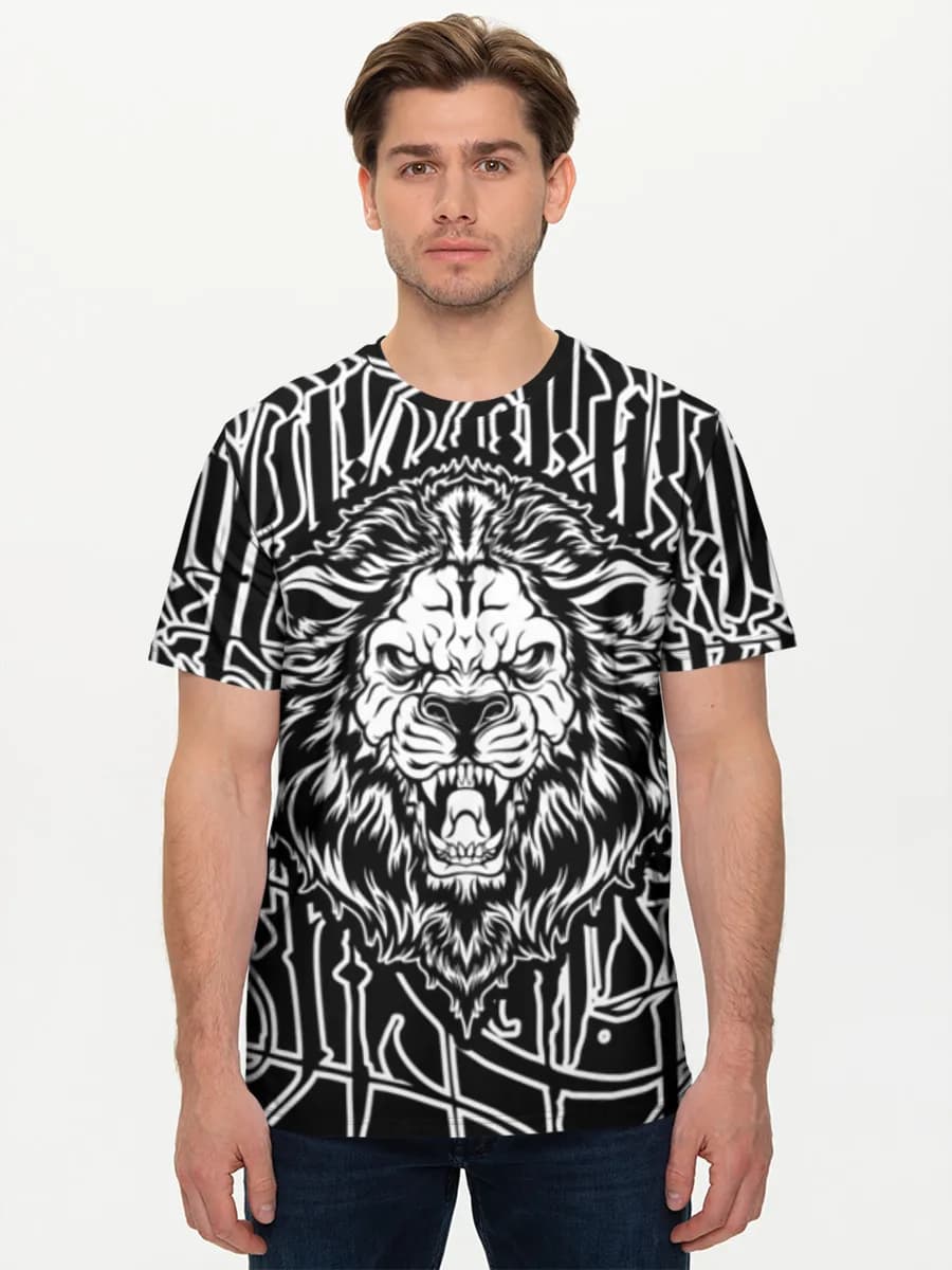Men's basic cotton T-shirt
