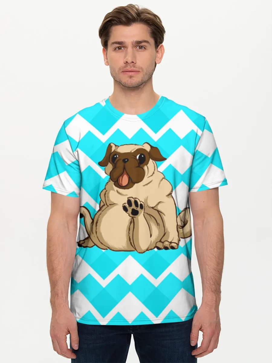 Men's basic cotton T-shirt